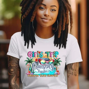 Cotton Women's Custom Printed T-shirt